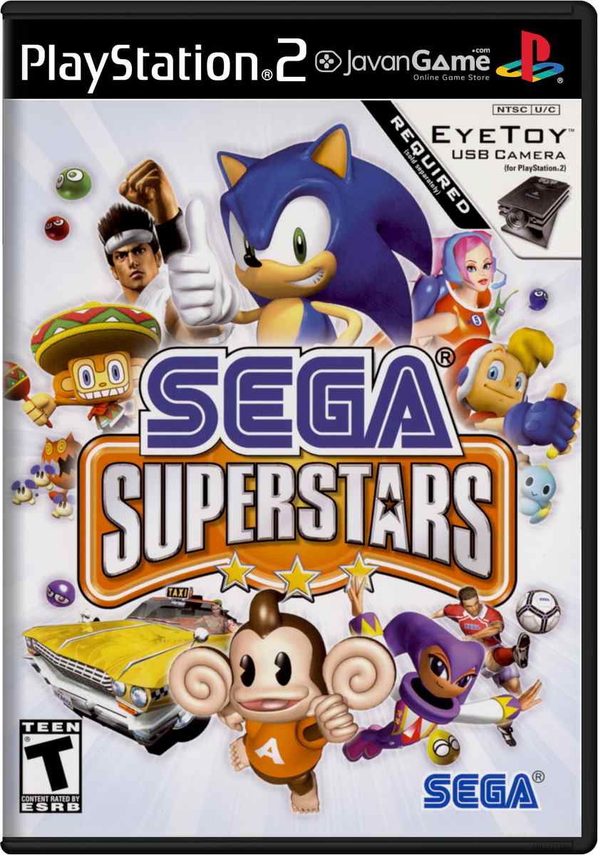 بازی Sega Superstars برای PS2