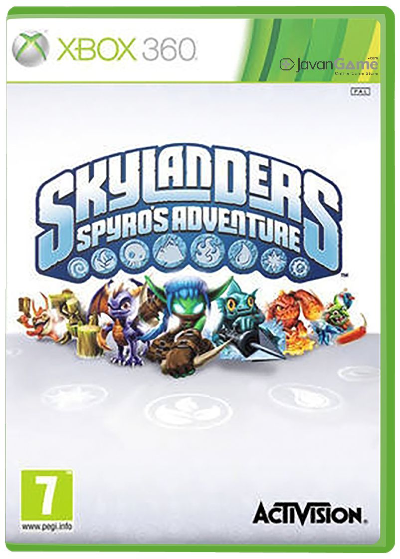 بازی Skylanders Spyros Adventure برای XBOX 360