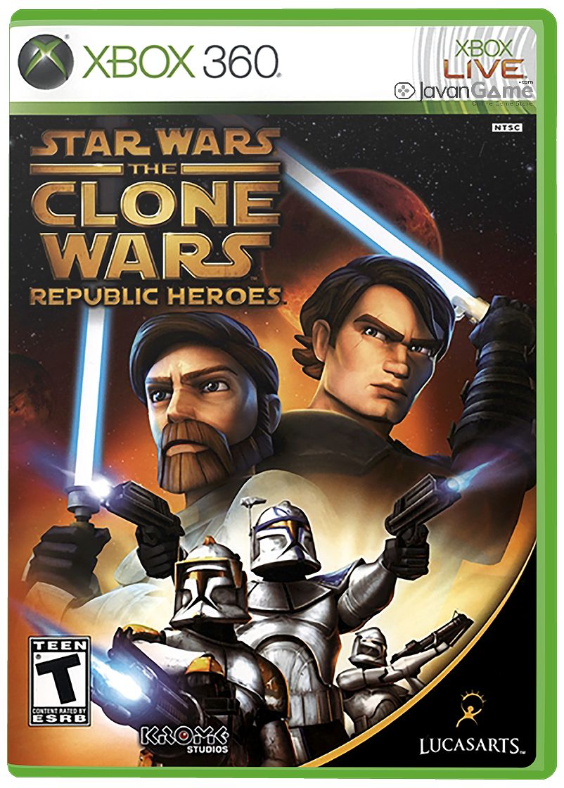 بازی Star Wars The Clone Wars Republic Heroes برای XBOX 360