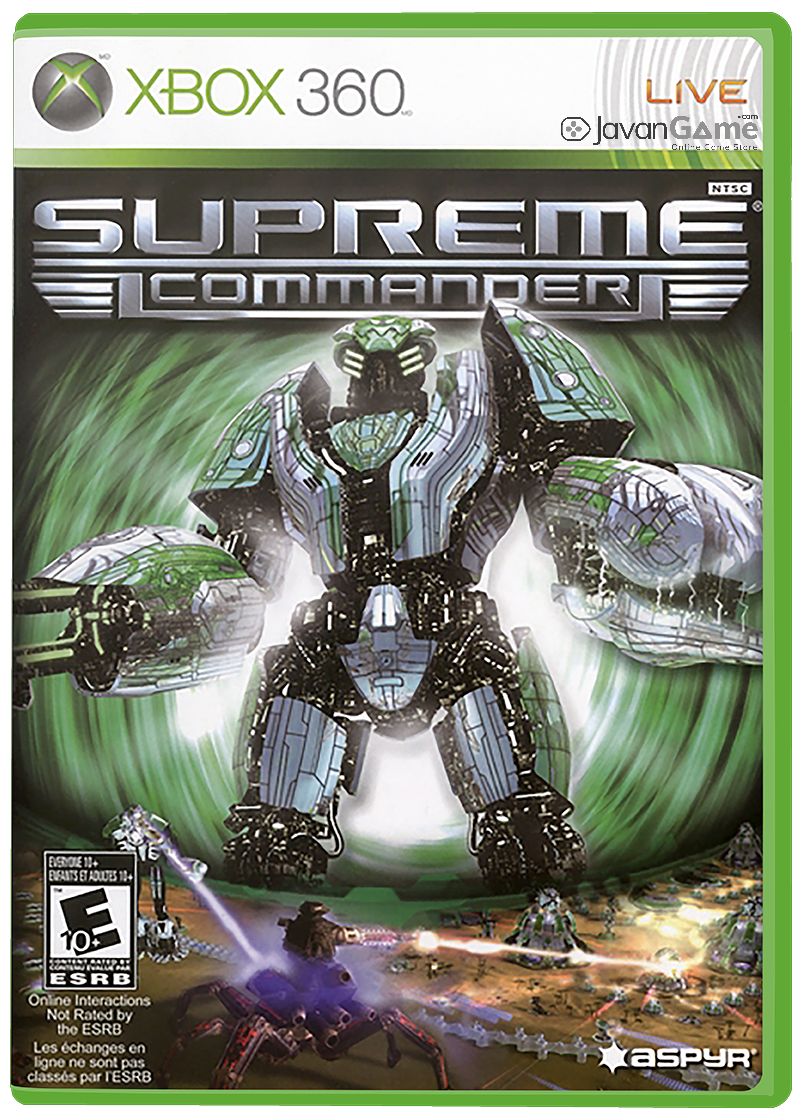 بازی Supreme Commander برای XBOX 360