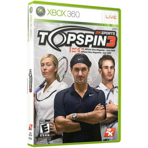 بازی Top Spin 3 برای XBOX 360