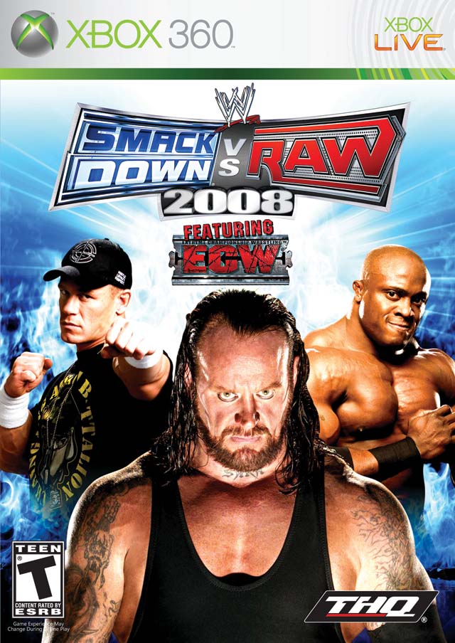بازی WWE Smackdown Vs Raw 2008 برای XBOX 360