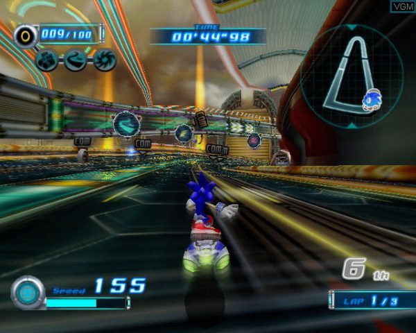 بازی Sonic Riders - Zero Gravity برای PS2