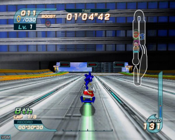 بازی Sonic Riders برای PS2