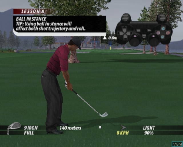 بازی Tiger Woods PGA Tour 2005 برای PS2