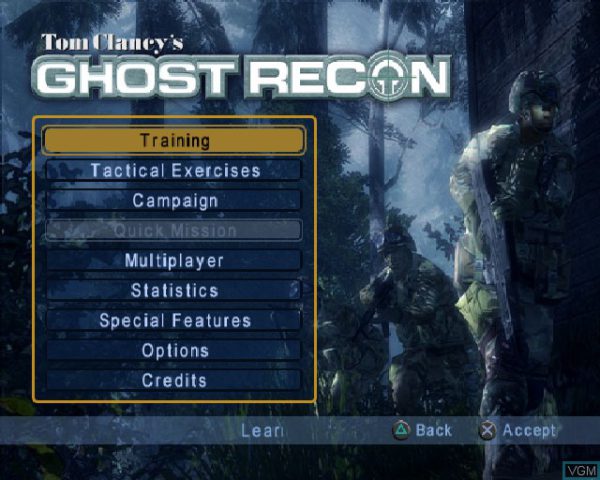 بازی Tom Clancy's Ghost Recon برای PS2