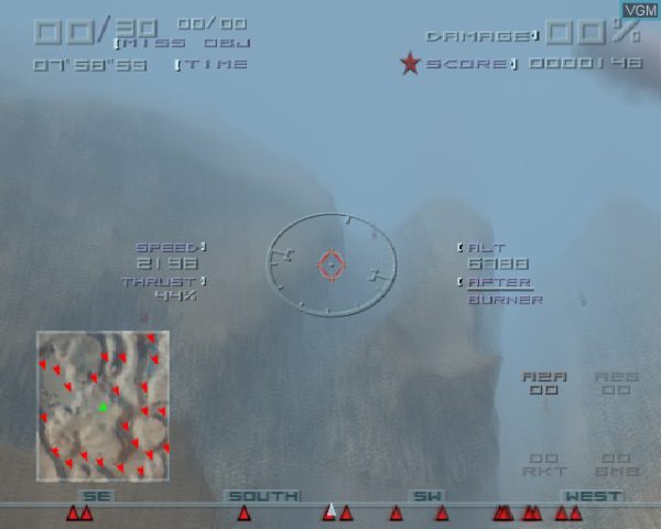 بازی Top Gun - Combat Zones برای PS2