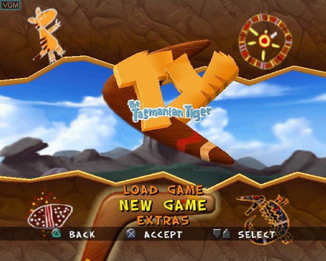 بازی TY the Tasmanian Tiger برای PS2