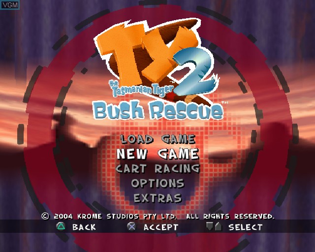 بازی Ty the Tasmanian Tiger 2 - Bush Rescue برای PS2