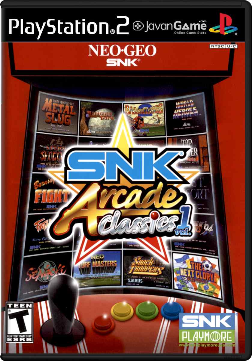 بازی SNK Arcade Classics Vol. 1 برای PS2