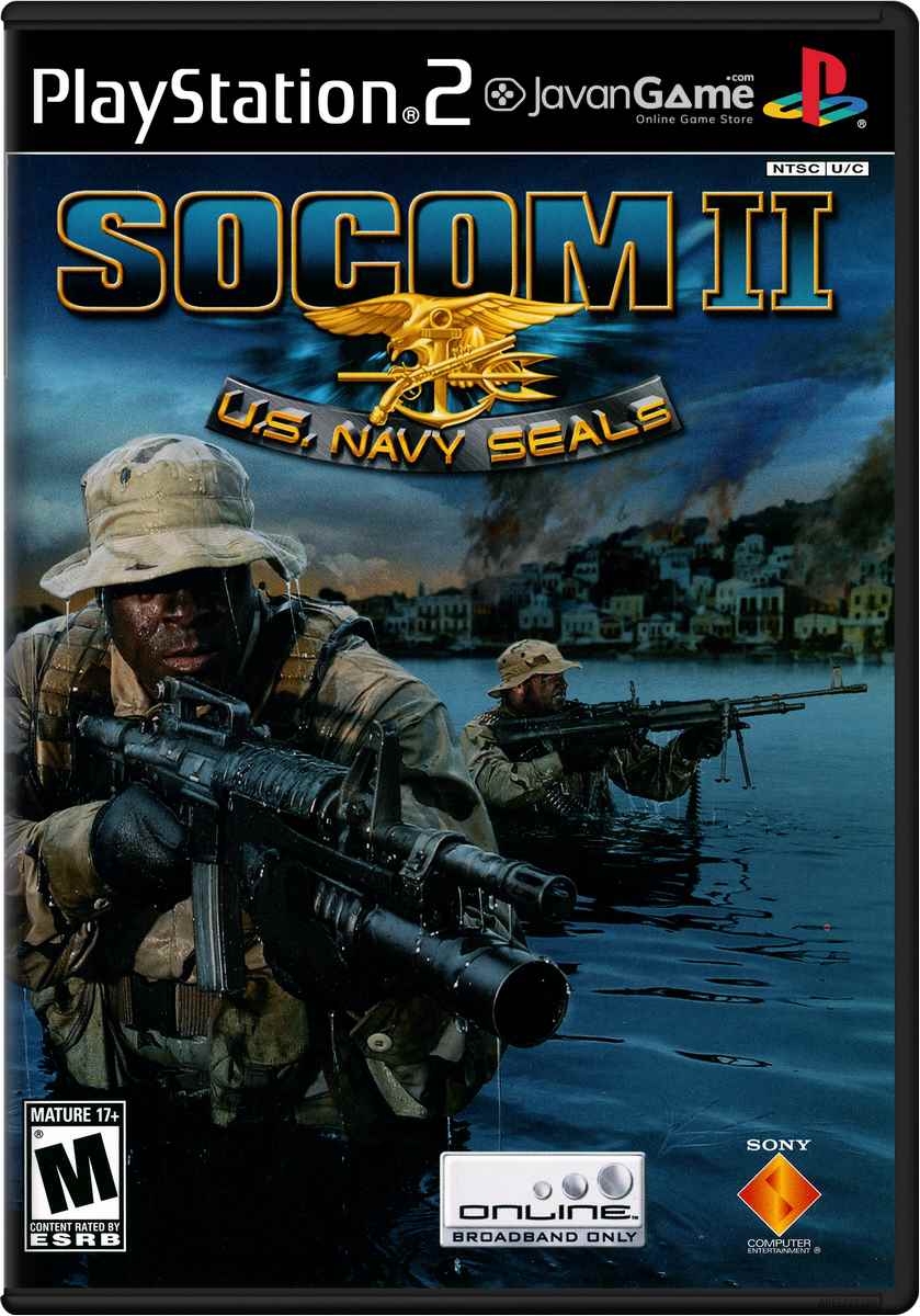 بازی SOCOM II - U.S. Navy SEALs برای PS2