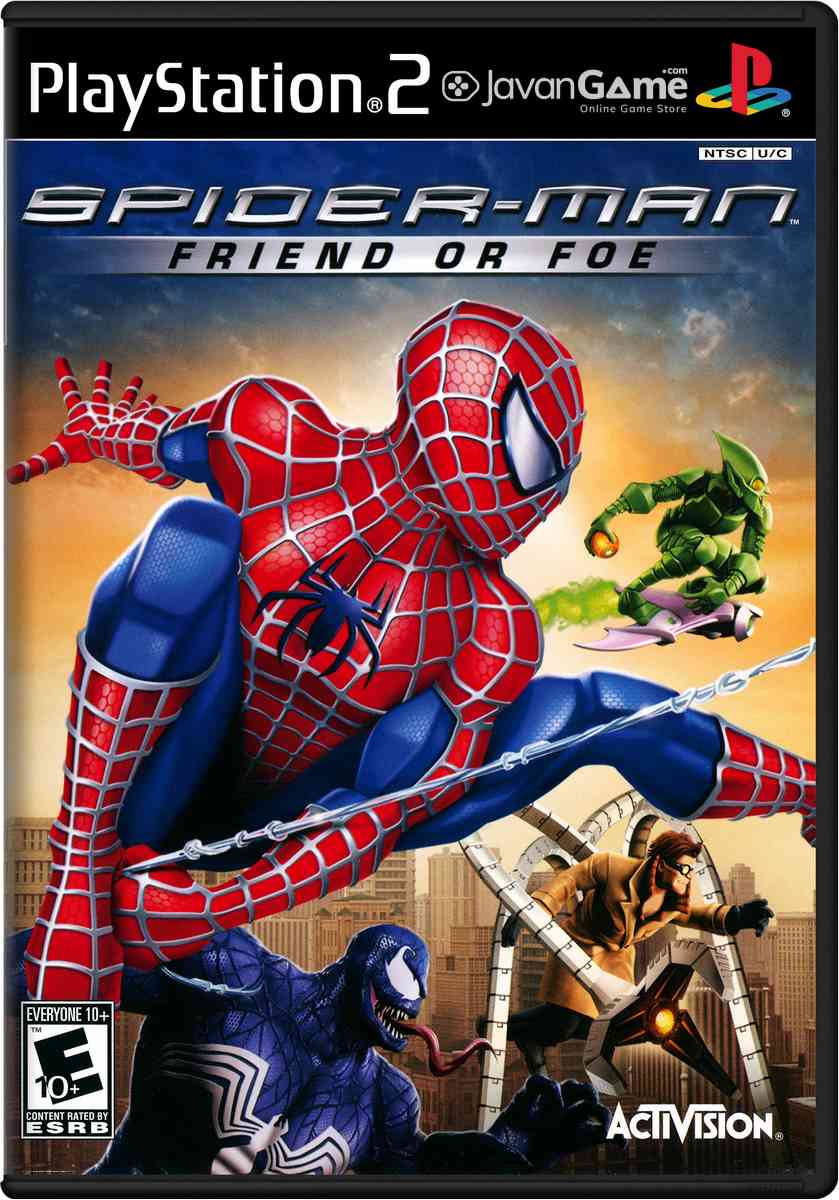 بازی Spider-Man - Friend or Foe برای PS2