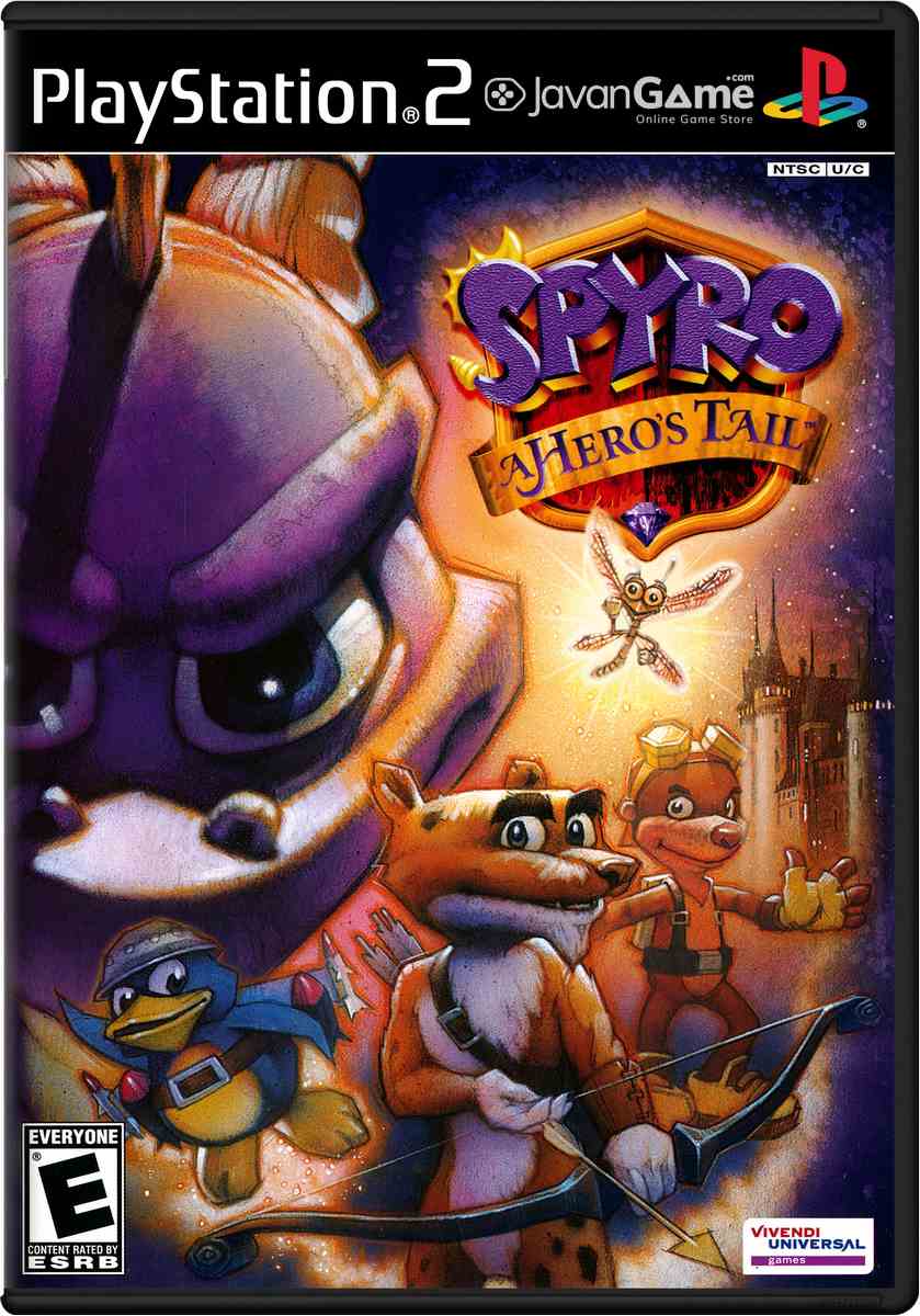 بازی Spyro - A Hero's Tail برای PS2
