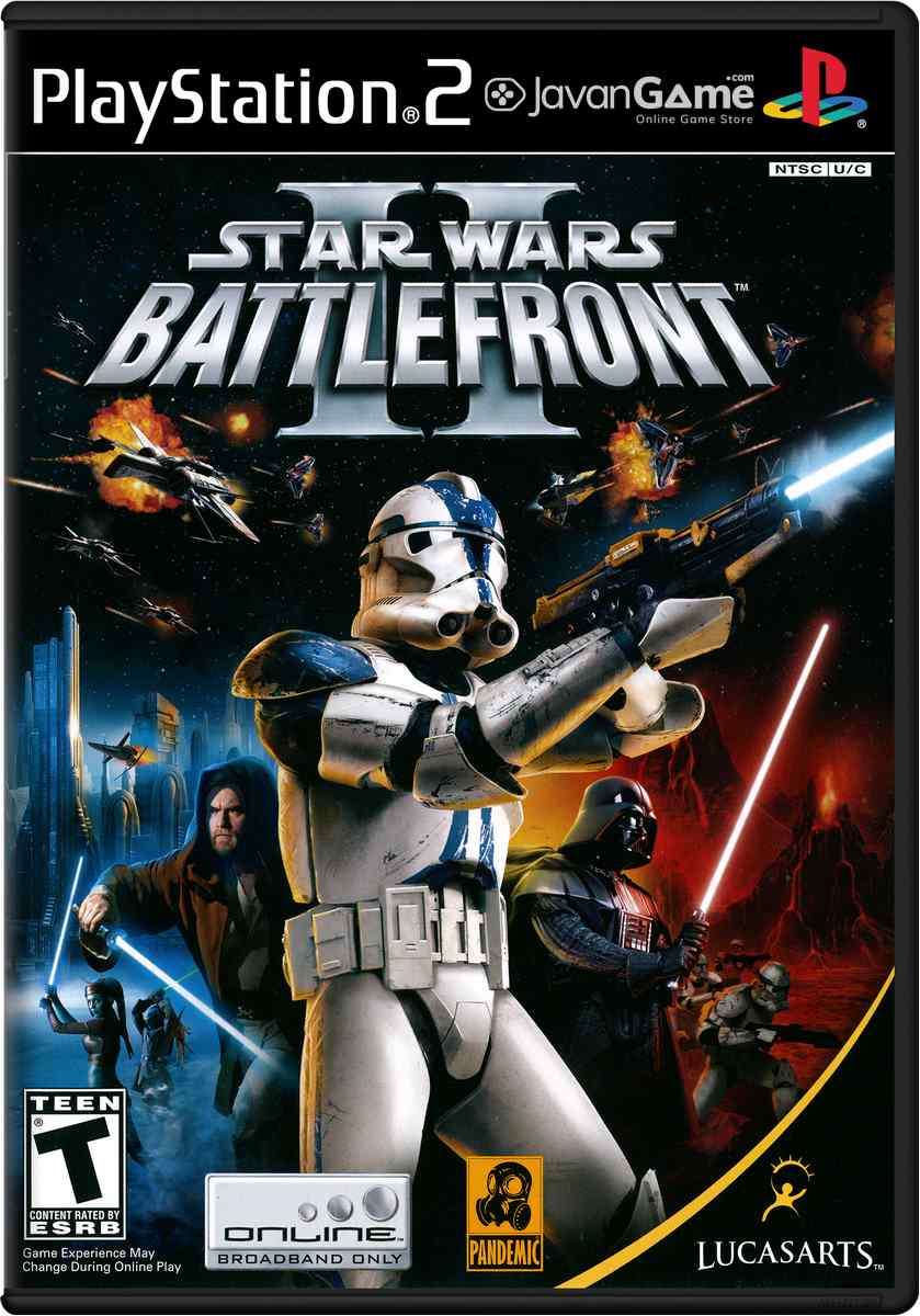 بازی Star Wars - Battlefront II برای PS2