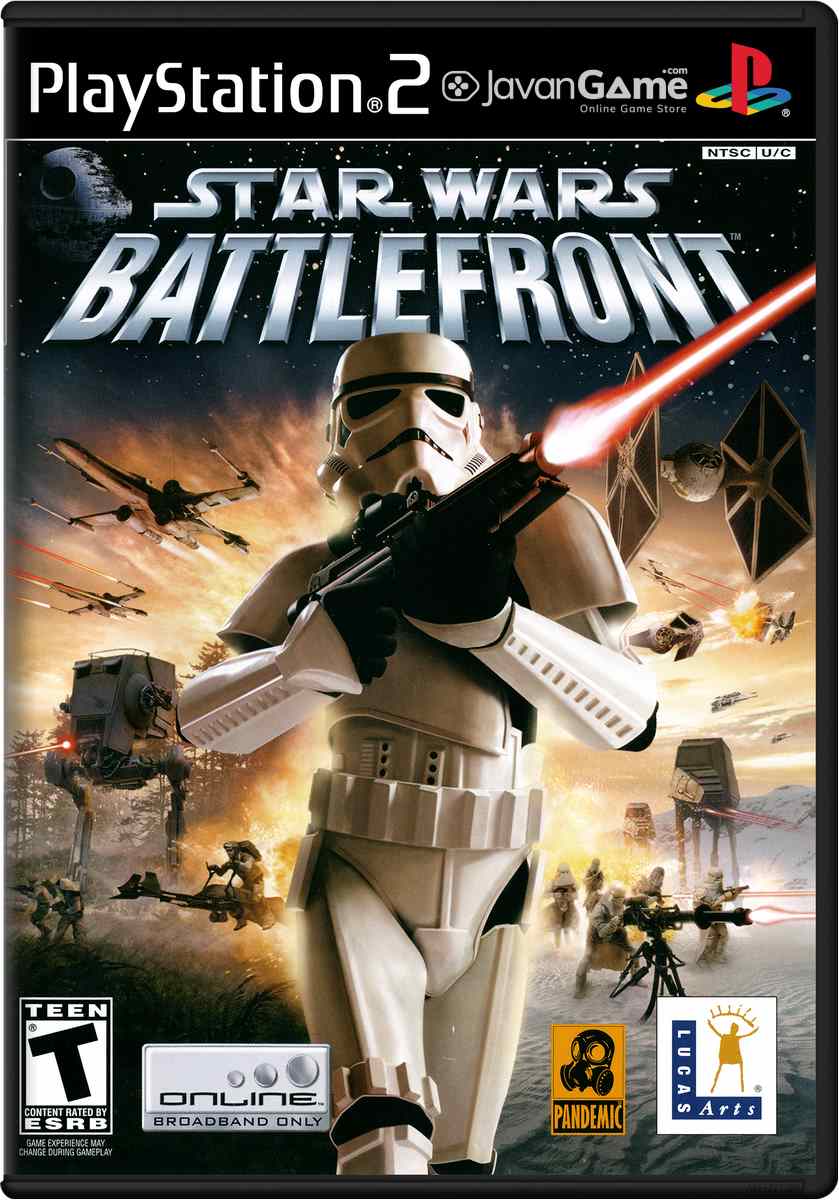 بازی Star Wars - Battlefront برای PS2