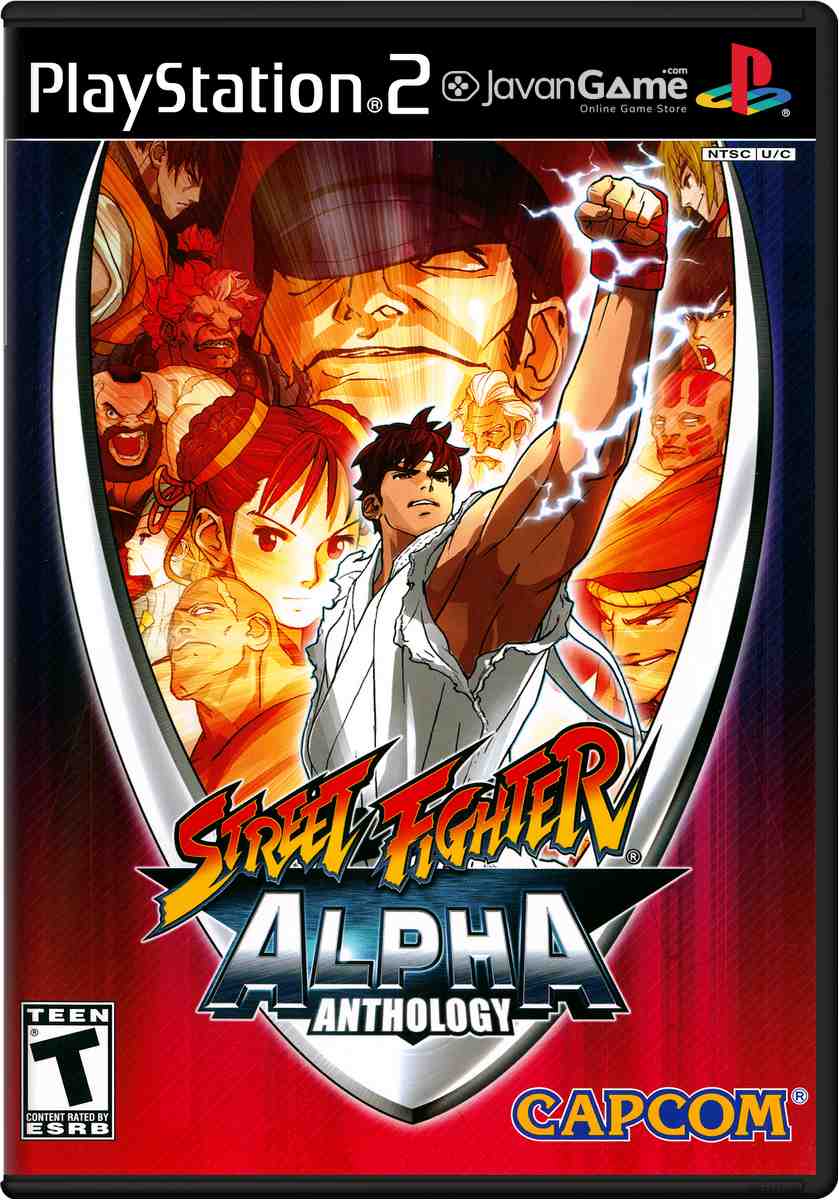 بازی Street Fighter Alpha Anthology برای PS2