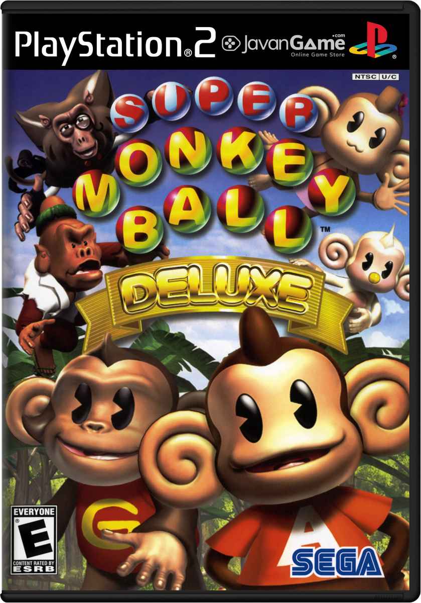 Jeu Super Monkey Ball Deluxe PS2 - Version FR Complète - Très Bon état