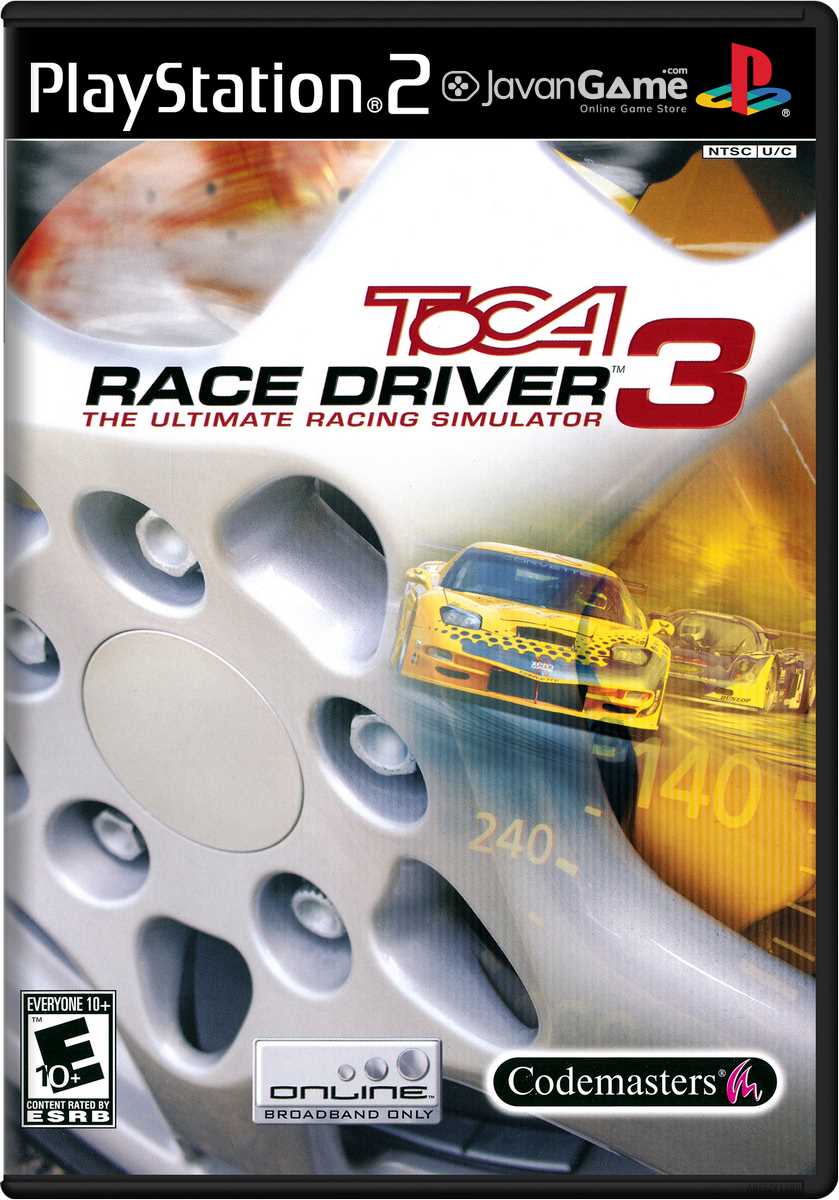 بازی TOCA Race Driver 3 - The Ultimate Racing Simulator برای PS2