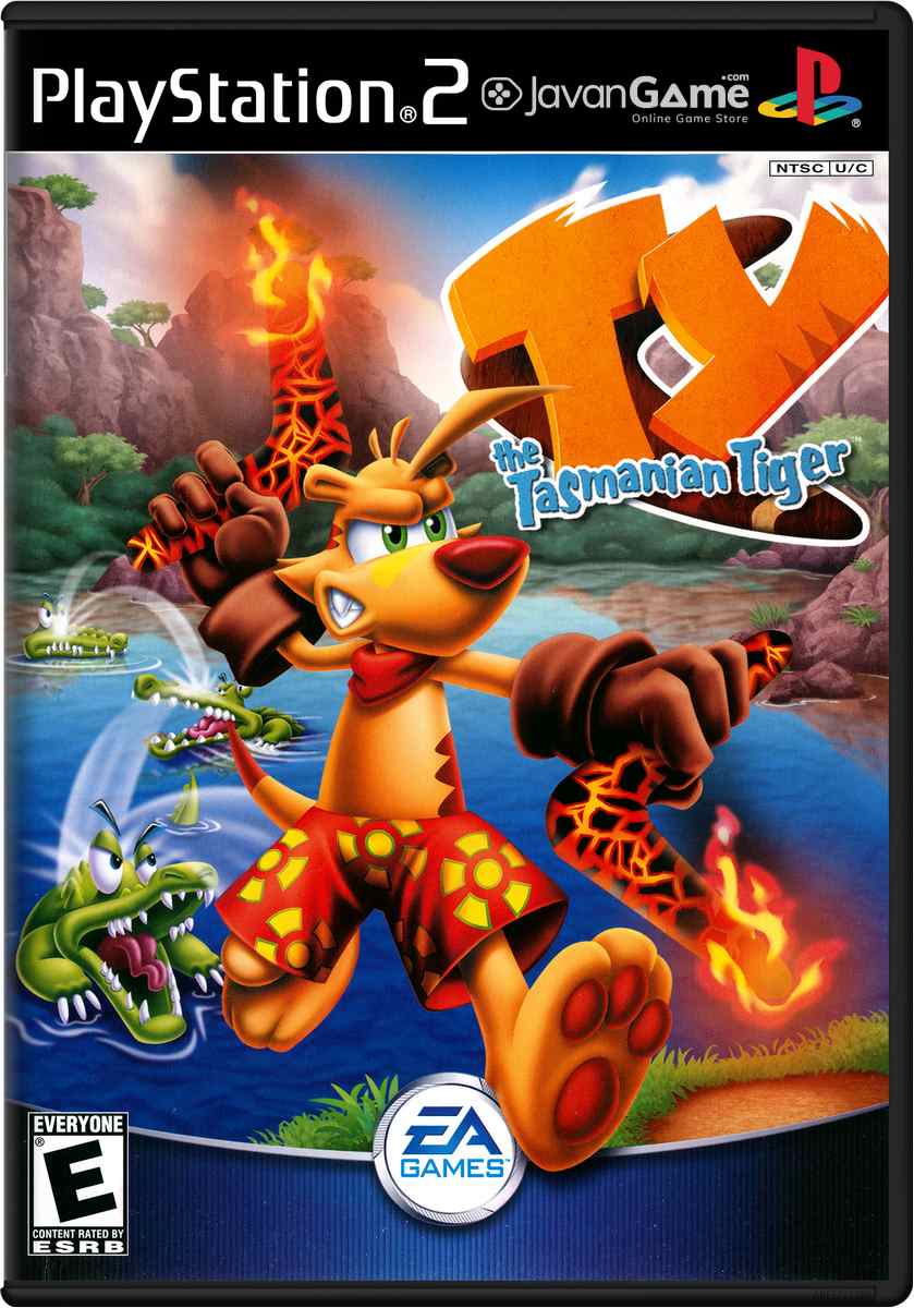 بازی TY the Tasmanian Tiger برای PS2