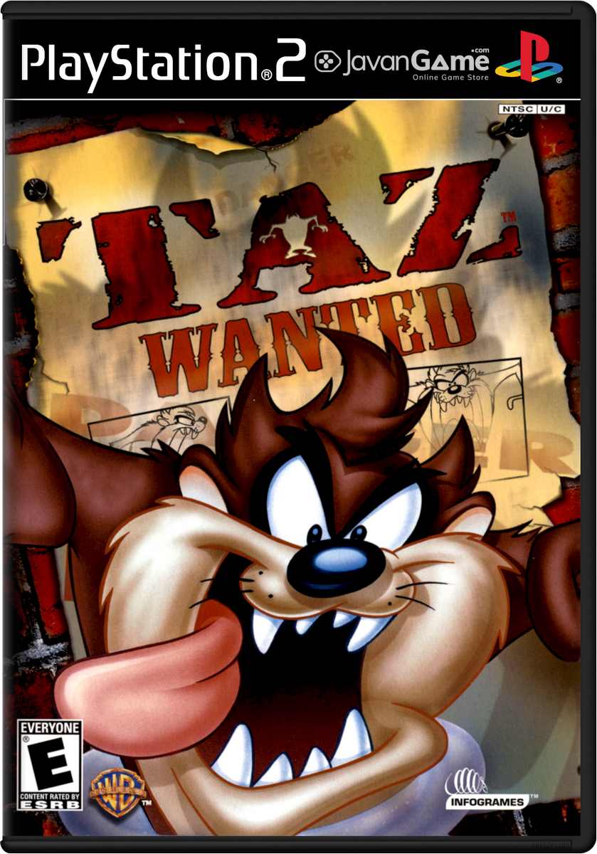بازی Taz - Wanted برای PS2
