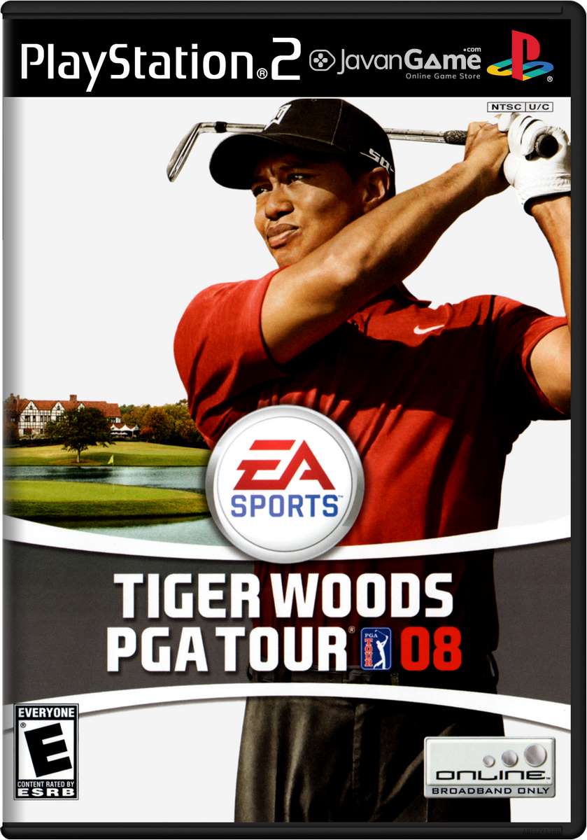 بازی Tiger Woods PGA Tour 08 برای PS2