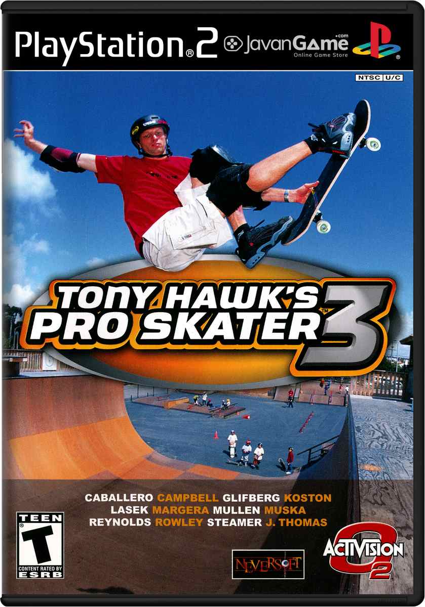 بازی Tony Hawk's Pro Skater 3 برای PS2