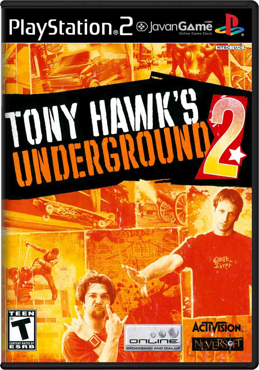 بازی Tony Hawk's Underground 2 برای PS2