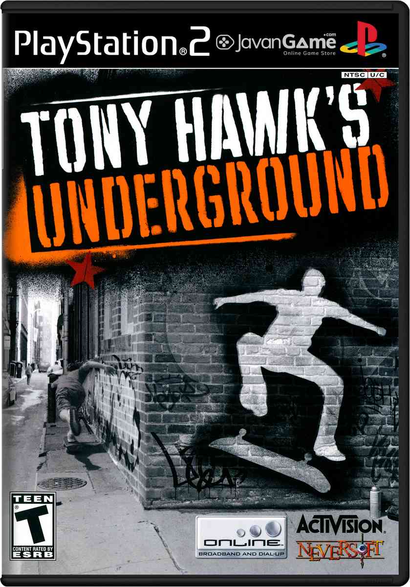 بازی Tony Hawk's Underground برای PS2