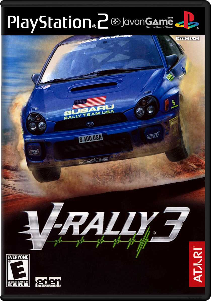 بازی V-Rally 3 برای PS2