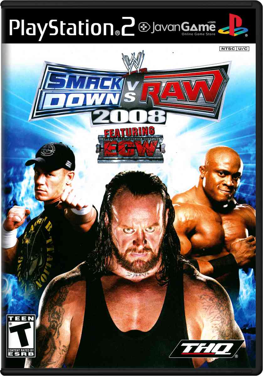 بازی WWE SmackDown vs. Raw 2008 برای PS2