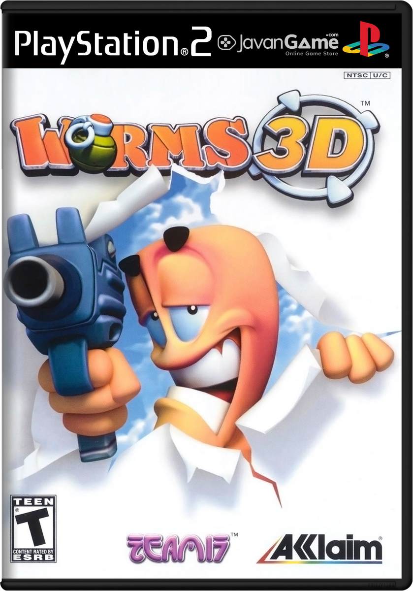 بازی Worms 3D برای PS2