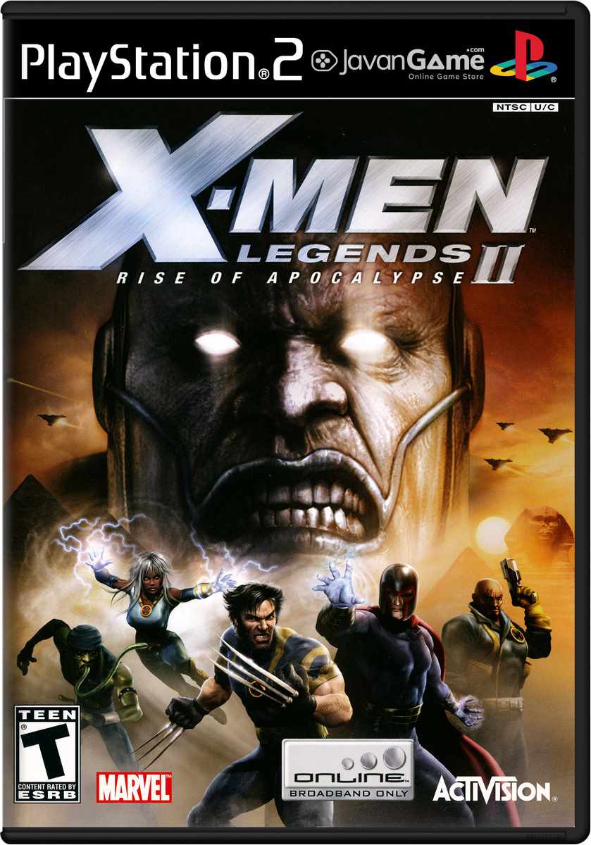 بازی X-Men Legends II - Rise of Apocalypse برای PS2