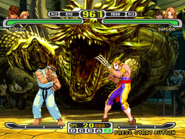 بازی Capcom vs. SNK Pro برای PS1