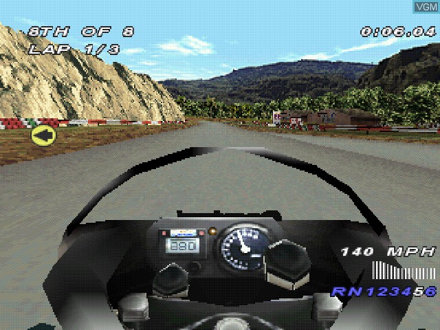 بازی Castrol Honda Superbike Racing برای PS1