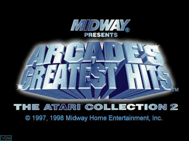 بازی Arcades Greatest Hits The Atari Collection 2 برای PS1