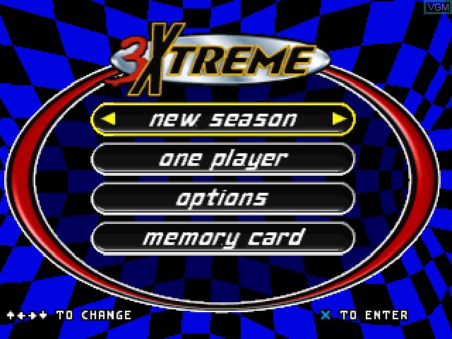بازی 3Xtreme برای PS1