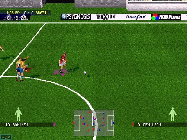 بازی Adidas Power Soccer 98 برای PS1