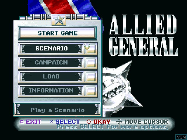 بازی Allied General برای PS1