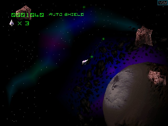 بازی Asteroids برای PS1