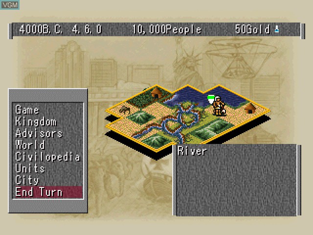 بازی Civilization II برای PS1