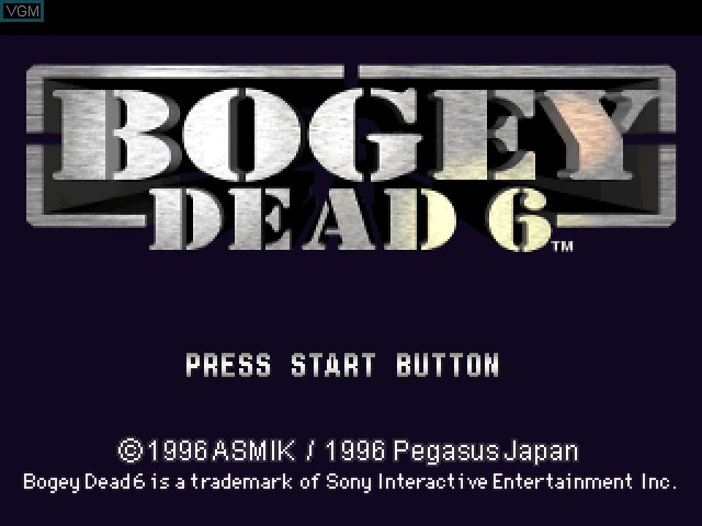 بازی Bogey Dead 6 برای PS1