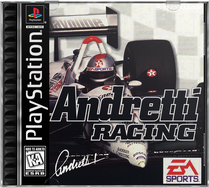 بازی Andretti Racing برای PS1
