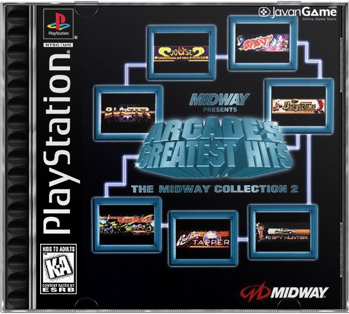 بازی Arcades Greatest Hits The Midway Collection 2 برای PS1