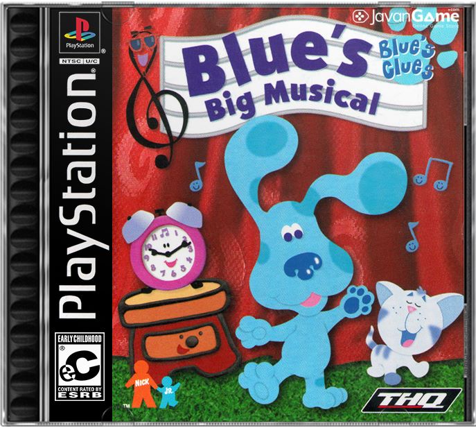 بازی Blues Clues Blues Big Musical برای PS1