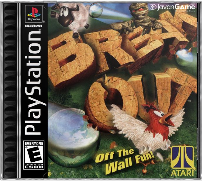 بازی Breakout برای PS1