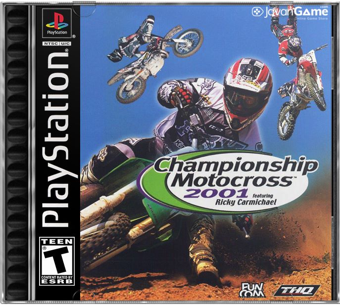 بازی Championship Motocross 2001 Featuring Ricky Carmichael برای PS1
