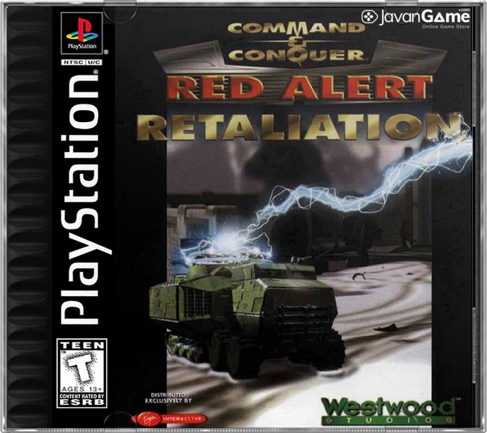 بازی Command & Conquer Red Alert Retaliation برای PS1