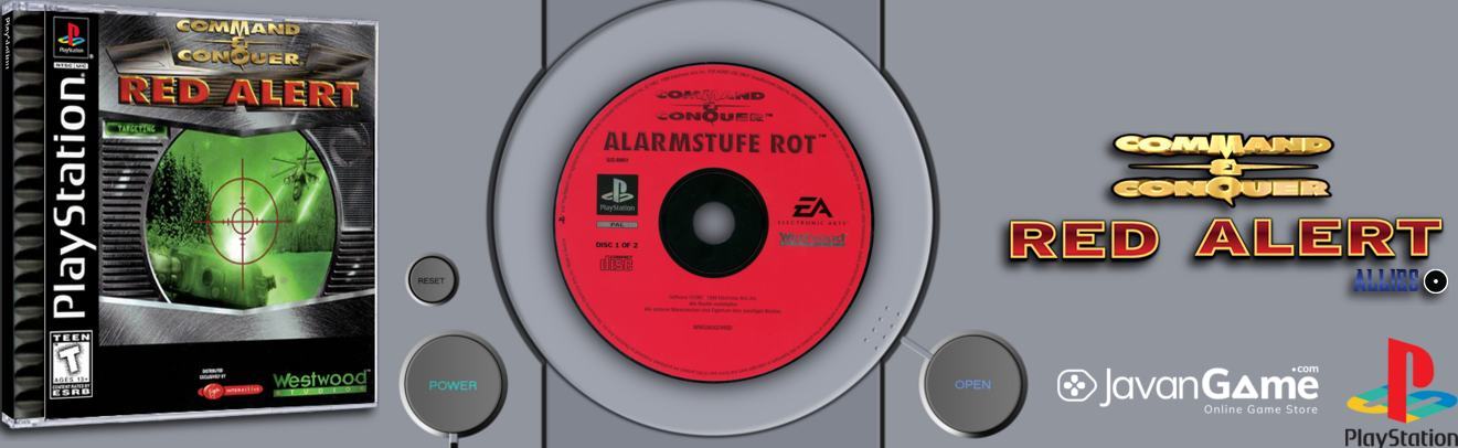 بازی Command & Conquer Red Alert برای PS1