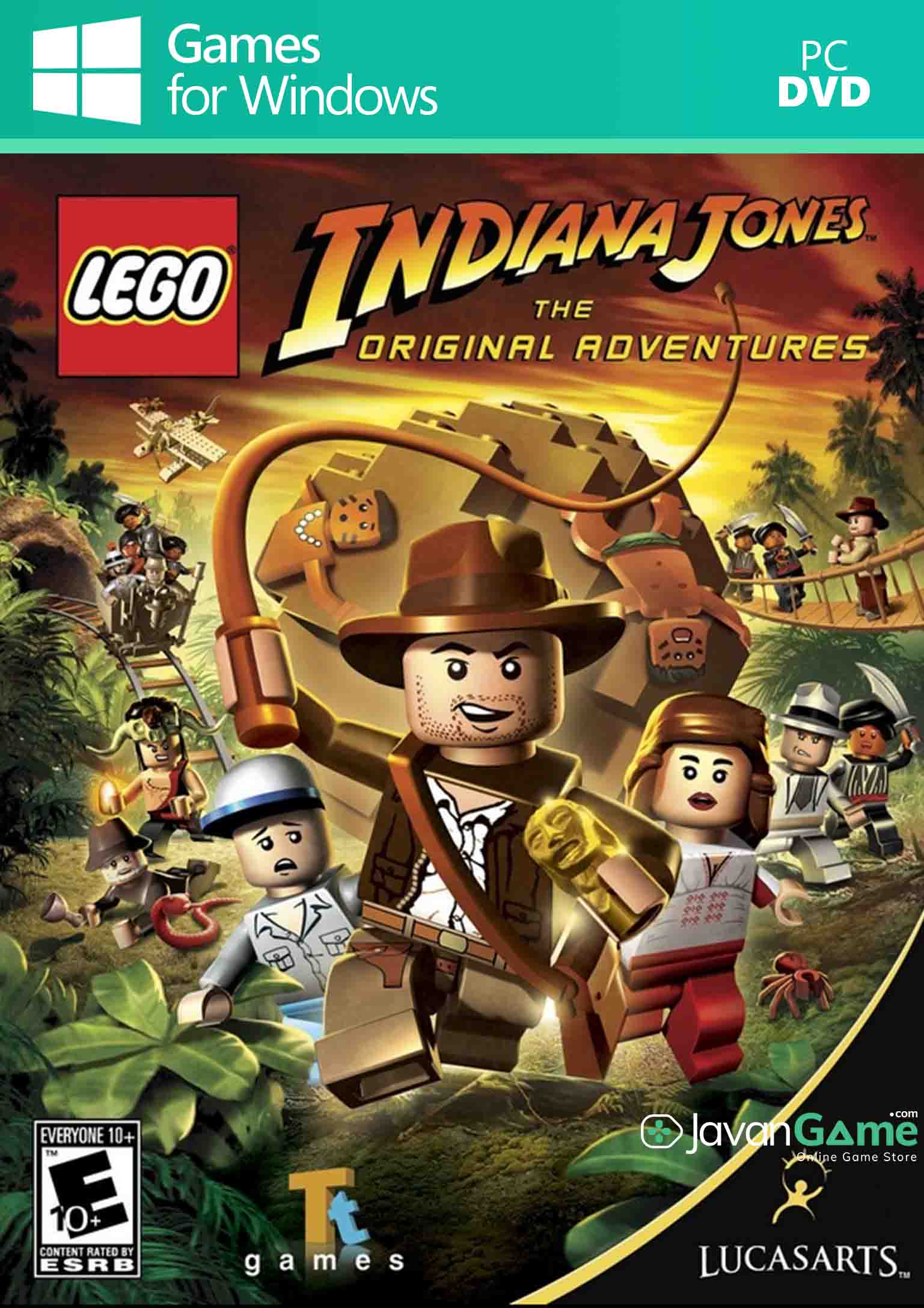 بازی LEGO Indiana Jones The Original Adventures برای PC