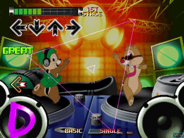 بازی Dance Dance Revolution Disney Mix برای PS1